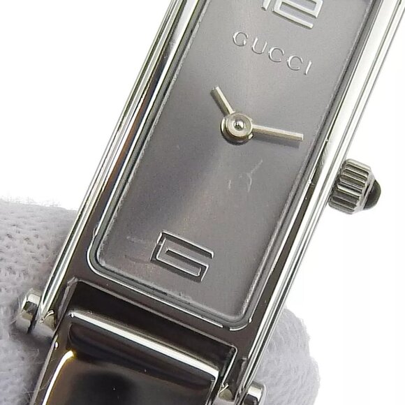 GUCCI Watches 1500L grayDial Stainless Steel Quartz Analog display WomEN - Picture 10 of 10